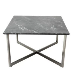 Paige Coffee Table - Black/Stainless Steel -Furniture Sales 010126232 2 69583.1690296929.386.513