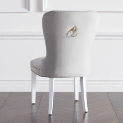 Charlotte Dining Chair - High Gloss White