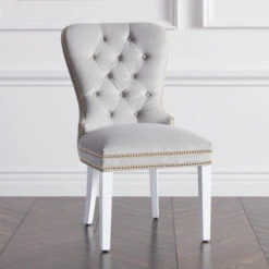 Charlotte Dining Chair - High Gloss White -Furniture Sales 010355977 47217.1690269633.386.513