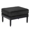 Spindle Ottoman - High Gloss Black -Furniture Sales 010753568 52579.1690278036.386.513