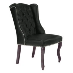 Archer Leather Dining Chair - Espresso -Furniture Sales 013032453 94304.1690268525.386.513