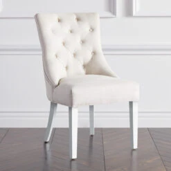Nottingham Dining Chair - High Gloss White