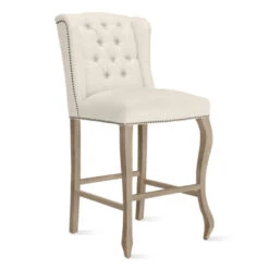 Archer Stool - Natural Grey