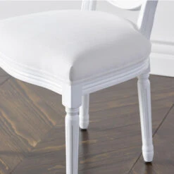Camille Dining Chair - High Gloss White
