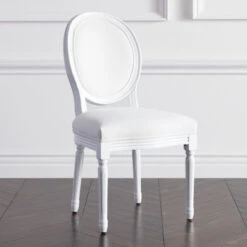 Camille Dining Chair - High Gloss White -Furniture Sales 013552778 30053.1690292710.386.513