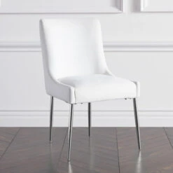 Elinor Dining Chair - Bright Nickel -Furniture Sales 013809877 74504.1690279244.386.513 1
