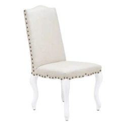 Florette Dining Chair - High Gloss White -Furniture Sales 013904896 93631.1690284492.386.513