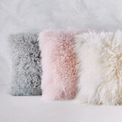 Mongolian Pillow 22" - White -Furniture Sales 040025201 4 20518.1690268279.386.513 1