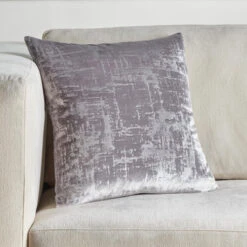Odeon Pillow 20" - Silver