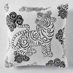 Bengali Pillow 22" - Black 7 Bengali Pillow 22" - Black -Furniture Sales 040830797 35301.1690299817.386.513