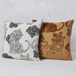 Bengali Pillow Cover 22" - Caramel