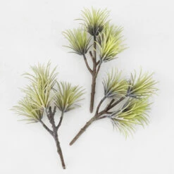 Faux Aeonium Succulent Pick - Set Of 3