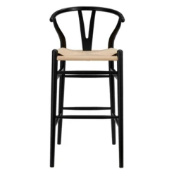 Tia Bar Stool - Black/Natural -Furniture Sales webimage 013144108 1 jpg