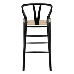Tia Bar Stool - Black/Natural -Furniture Sales webimage 013144108 4 jpg