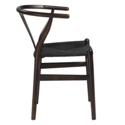 Tia Dining Chair Walnut/Black - Set Of 2 -Furniture Sales webimage 013147761 3 jpg