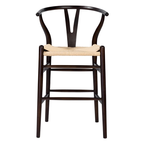 Tia Counter Stool - Walnut/Natural 4 Tia Counter Stool - Walnut/Natural - Image 2