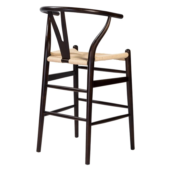 Tia Counter Stool - Walnut/Natural 6 Tia Counter Stool - Walnut/Natural - Image 4