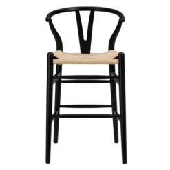 Tia Counter Stool - Black/Natural -Furniture Sales webimage 013175628 1 jpg