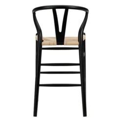 Tia Counter Stool - Black/Natural -Furniture Sales webimage 013175628 4 jpg