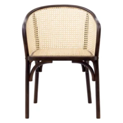 Flynn Armchair - Walnut/Rattan -Furniture Sales webimage 013185789 1 jpg