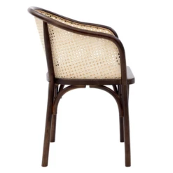Flynn Armchair - Walnut/Rattan -Furniture Sales webimage 013185789 2 jpg 1