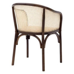 Flynn Armchair - Walnut/Rattan -Furniture Sales webimage 013185789 3 jpg 1
