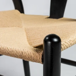 Tia Dining Chair Black/Natural - Set Of 2 -Furniture Sales webimage 013191573 DTL jpg