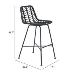 Cami Bar Stool - Set Of 2 -Furniture Sales webimage 013386418 DIM