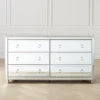 Simplicity Mirrored 6 Drawer Chest -Furniture Sales webimage 014209306