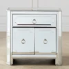 Simplicity Mirrored Nightstand -Furniture Sales webimage 014916025