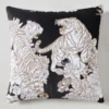 Senshi Tiger Pillow 22" - Black -Furniture Sales webimage 040175249