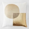 Circle Eclipse Pillow 20" - Pearl