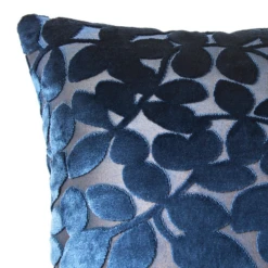 Botanical Pillow 20" - Navy -Furniture Sales webimage 040182897 DTL1 1