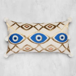 Nikki Chu - Evil Eye Lumbar Pillow
