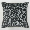 Nikki Chu - Baraka Pillow 20" - Black -Furniture Sales webimage 040280067