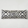 Nikki Chu - Kenya Lumbar Pillow - Charcoal -Furniture Sales webimage 040287851