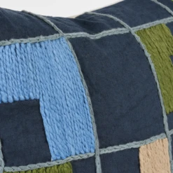 Cynthia Pillow 20" - Navy -Furniture Sales webimage 040289255 DETAIL