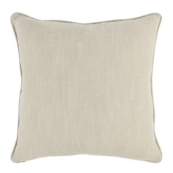 Joyce Pillow 22" - Yellow -Furniture Sales webimage 040289257 BACK