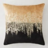 Joie De Vivre Pillow 22" - Gold/Black -Furniture Sales webimage 040666052