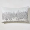 Joie De Vivre Lumbar Pillow - Grey -Furniture Sales webimage 040666101 1