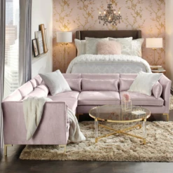 Mongolian Pillow 22" - Blush -Furniture Sales webimage 040936538 rv3 jpg 1