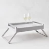 Viceroy Bed Tray - Silver -Furniture Sales webimage 069253234