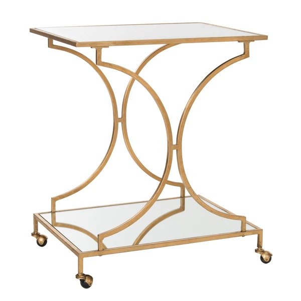 Arden Bar Cart - Gold 4 Arden Bar Cart - Gold - Image 2