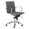 Darby Low Back Office Chair - Grey -Furniture Sales webimage 120102135 jpg