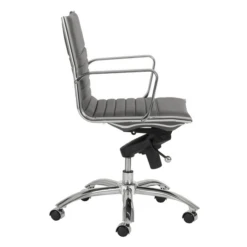 Darby Low Back Office Chair - Grey -Furniture Sales webimage 120102135 2 jpg