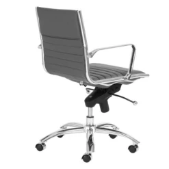 Darby Low Back Office Chair - Grey -Furniture Sales webimage 120102135 3 jpg