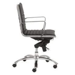 Darby Low Back Office Chair - Black -Furniture Sales webimage 120132699 2 jpg