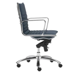 Darby Low Back Office Chair - Blue 12 Darby Low Back Office Chair - Blue -Furniture Sales webimage 120152072 3 jpg