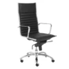 Darby High Back Office Chair - Black -Furniture Sales webimage 120178524 jpg 1