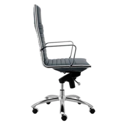 Darby High Back Office Chair - Blue -Furniture Sales webimage 120190476 3 jpg